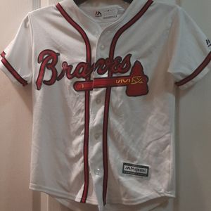 Boys Braves Jersey Shirt